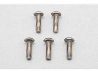 ZC-BH310TA　M3x10mm チタン製 ボタンヘッド ソケットスクリュー 5本入