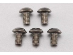 ZC-BH35TA　M3x5mm チタン製 ボタンヘッド ソケットスクリュー 5本入