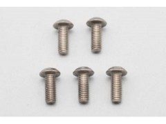ZC-BH38TA　M3x8mm チタン製 ボタンヘッド ソケットスクリュー 5本入