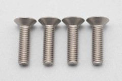 ZC-F312TA　M3x12mm チタン製 皿ソケットスクリュー 4本入