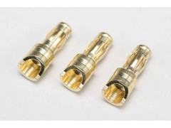 RP-112　レーシングパフォーマー ブラシレスモーター用 オスコネクター(3個入)