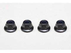 ZC-N3FLS　スチール製M3フランジロックナット(4個入)