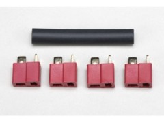 YB-C04　T型プラグ2Pコネクター メス (4個入)