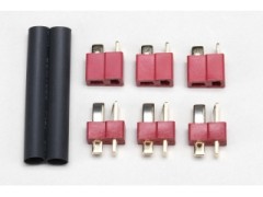 YB-C05　T型プラグ2Pコネクター オス/メス (各3個入)