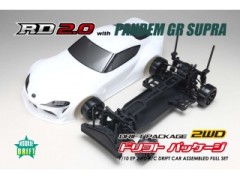 DP-GRA90W　PANDEM GRA90スープラ (ホワイト) ボディ付き RD2.0　組立キット
