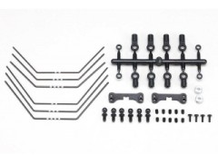 YOKOMO YRF001W オプション組込み済み Yokomo 42mm Aluminum BD8 2018 RTC Universal Driveshaft (2) [YOKB8
