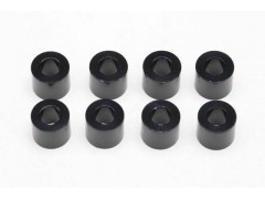 ZC-A3650B　Φ3×Φ6×5.0mm アルミ製 スペーサー(各8個入/ブラック)