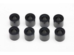 ZC-A3660B　Φ3×Φ6×6.0mm アルミ製 スペーサー(各8個入/ブラック)