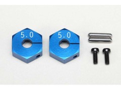 Y2-011CBL5　アルミ製 クランプ式ホイルハブ( ブルー) 5.0ｍｍ