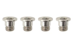 ZC-F34SS1　M3x4mmFH段付キソケットスクリュー(銀/1.1mm)　MS2.1用 4本入