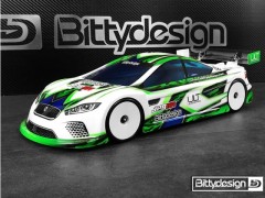 BDTC-HRULT　JP8HR クリアーボディ 1/10 TC 190mm ウルトラライトウェイト　　　　(B)