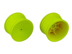 AS9696　2WD/4WDバギー用リヤホイール2.2【イエロー/12mmHEX】