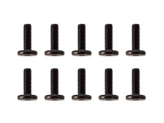 AS41090　キャップヘッドスクリュー・ロープロファイル【M3x10mm/10本入】