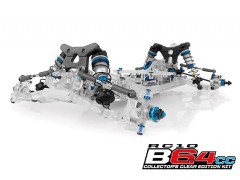 (B)AS90043　RC10B6.4CC コレクターズクリアエディションキット