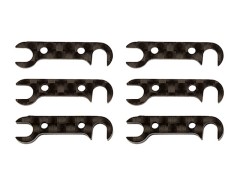 AS92185　FT カーボン製リヤハブリンクシムセット【B6.2系/B74/B74.1系/SC6.2/T6.2】