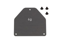 AS92444　FT アルミ製サーボウエイトプレート【6g/B7】