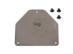 AS92445　FT スチール製アルミサーボウエイトプレート【16g/B7】