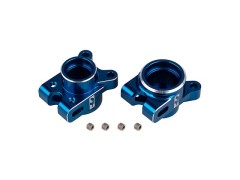 AS92471　FT アルミ製リヤハブセット【ブルー/B7】