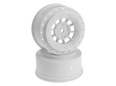 3344W  Hazard - SC10 | SC10 4x4 | SC10B | SC5M Wheel（白）