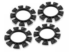 2212-2  JConcepts - 1/10th， SCT and 1/8th buggy 用サテライト タイヤ グルーラバーバンド（黒）