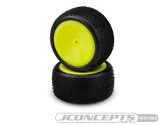 3152-201021　FUZZ BITE LP - 2WD/4WDリア用  ピンクコンパウンド（ミディアムソフト）/接着済み(3348Yホイール)