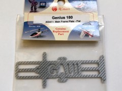 GAUI　203411　メインフレームプレート Flat　(Genius 180)