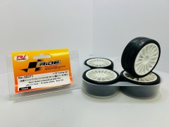 36071　カットスリックタイヤ+16スポークホイール+LT軽量インナー(接着済みタイヤ)　