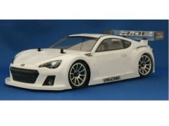 37027　Mシャーシ用 スバル BRZ レースカーコンセプトボディ ホワイトプリント済み