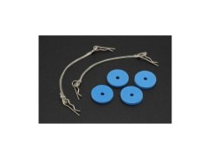 38100　ワイヤー付ボディピン(S) 青