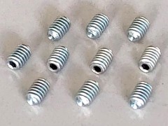ヒロボー　2531-006　　セットスクリュー M2x3 (ユニクロ)　(お取り寄せ)