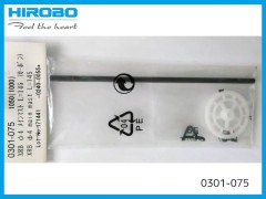 0301-075　X.R.B φ4メインマスト L=145 (カーボン)　(在庫限り)