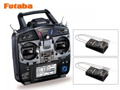 8672　10JA R3008SB受信機 2個付 飛行機用 T/Rセット        