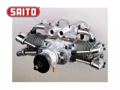 SAITO　FA-182T-D　4サイクル ツイン グローエンジン　齋藤製作所　(お取り寄せ)