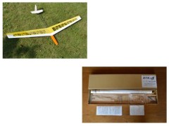 ムサシノ模型　ホリディα(アルファ)　SALグライダー (トラス構造翼タイプ)　　組立キット