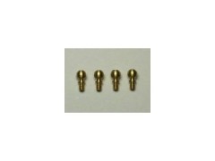 H08003W　マイクロサイズ ピボットボール φ2-M1.2 (4pcs)