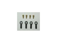 H08004　マイクロサイズ M1ロッドエンド&ピボットボールセット (4pcs)
