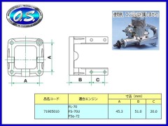 71905010　FL70.FS70U  ラジアル マウント セット