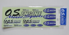 79884285　O.S.RACING ステッカー　ブルー