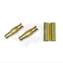 2705　ヨーロピアンコネクターA 4.0mm (オス2pcs･メス2pcs)