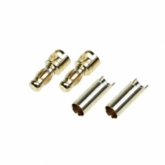 2708　スモール･ヨーロピアンコネクターD 3.5mm (オス2pcs.メス2pcs.)