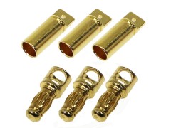 3010　ブラシレスモーターコネクターD 3.5mm(フラットターミナル用)[F-3& M-3pcs]