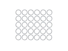 SH5　5x6mmセットアップ･ステンレスシム 0.1/0.2/0.3mm厚 各10枚入