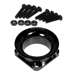 (B)FAF25V2-BK　AL エアーファンネルV2　25x25mmファン用　ブラック