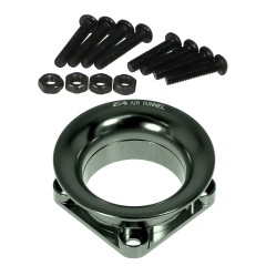 (B)FAF25V2-GU　AL エアーファンネルV2　25x25mmファン用　ガンメタ