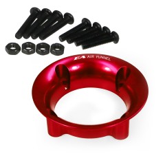 (B)FAF25V2-RE　AL エアーファンネルV2　25x25mmファン用　レッド