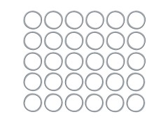 SH7U　7x8mmセットアップ･ステンレスシム 0.1/0.2/0.3mm厚 各10枚入