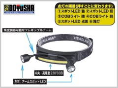 SD-DSHL　凄! ホビー用 2in1 ヘッドライト
