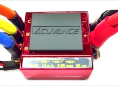 【数量限定セール】TACHYON SR （タキオン）シャインレッドカラー ブラシレスモーター用ESC