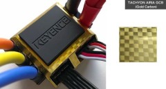 【数量限定セール】TACHYON AIRIA GCB （タキオン エアリア）ゴールドカーボンカラー ブラシレスモーター用ESC