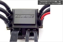 【数量限定セール】TACHYON AIRIA MBL【B】（タキオン エアリア）マットブラック ブラシレスモーター用ESC【ブラックカラーワイヤー仕様】